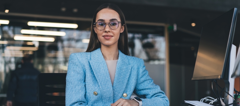 Woman professional at desk