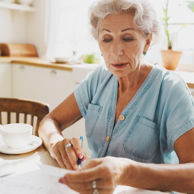 Senior concerned about fraud