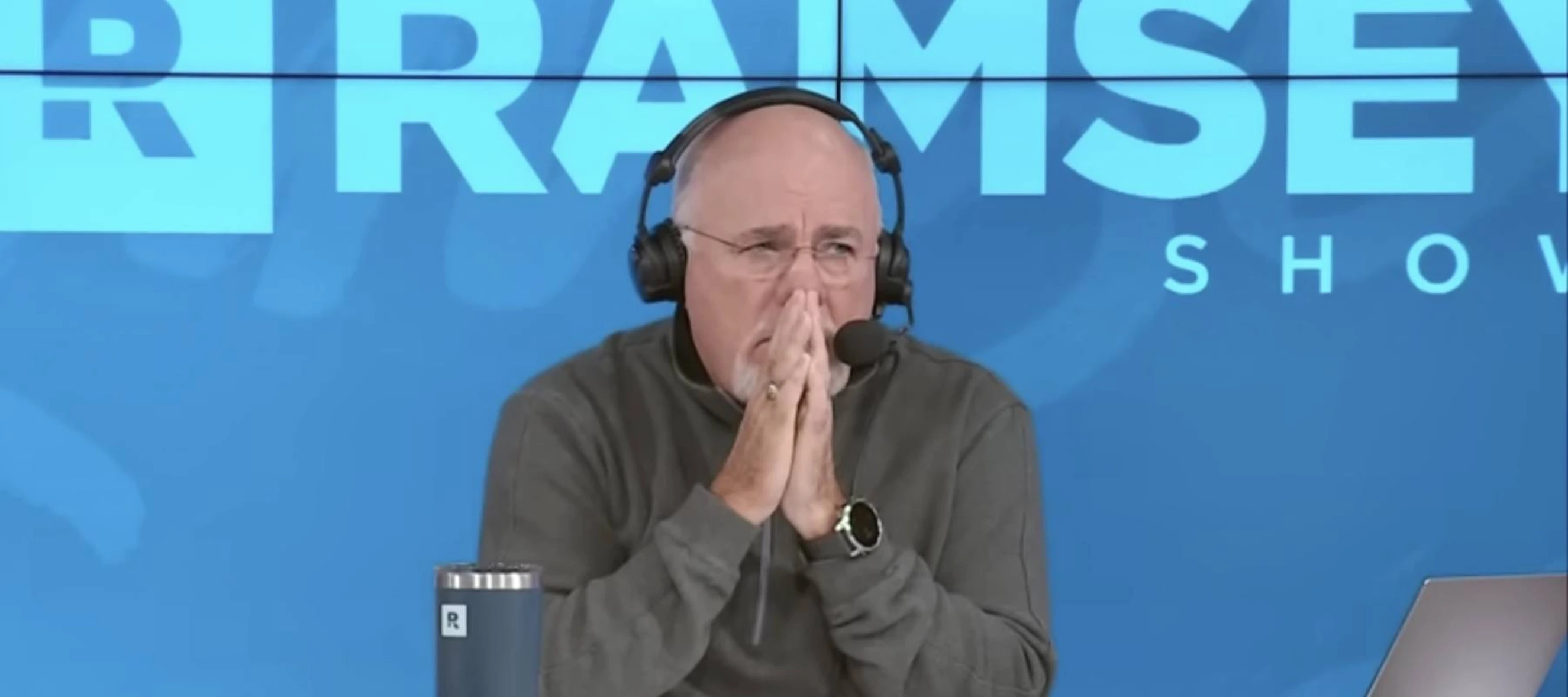 Dave Ramsey looking shocked