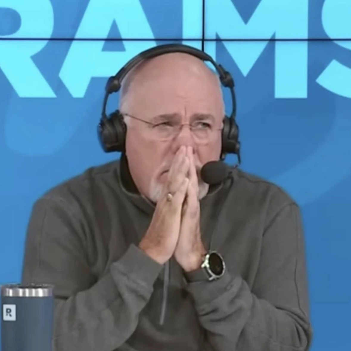 Dave Ramsey looking shocked