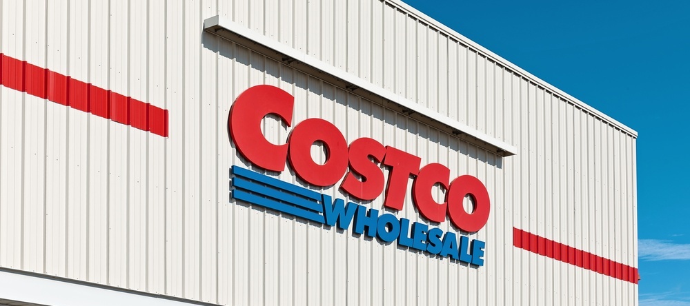 Exterior sign of a Costco