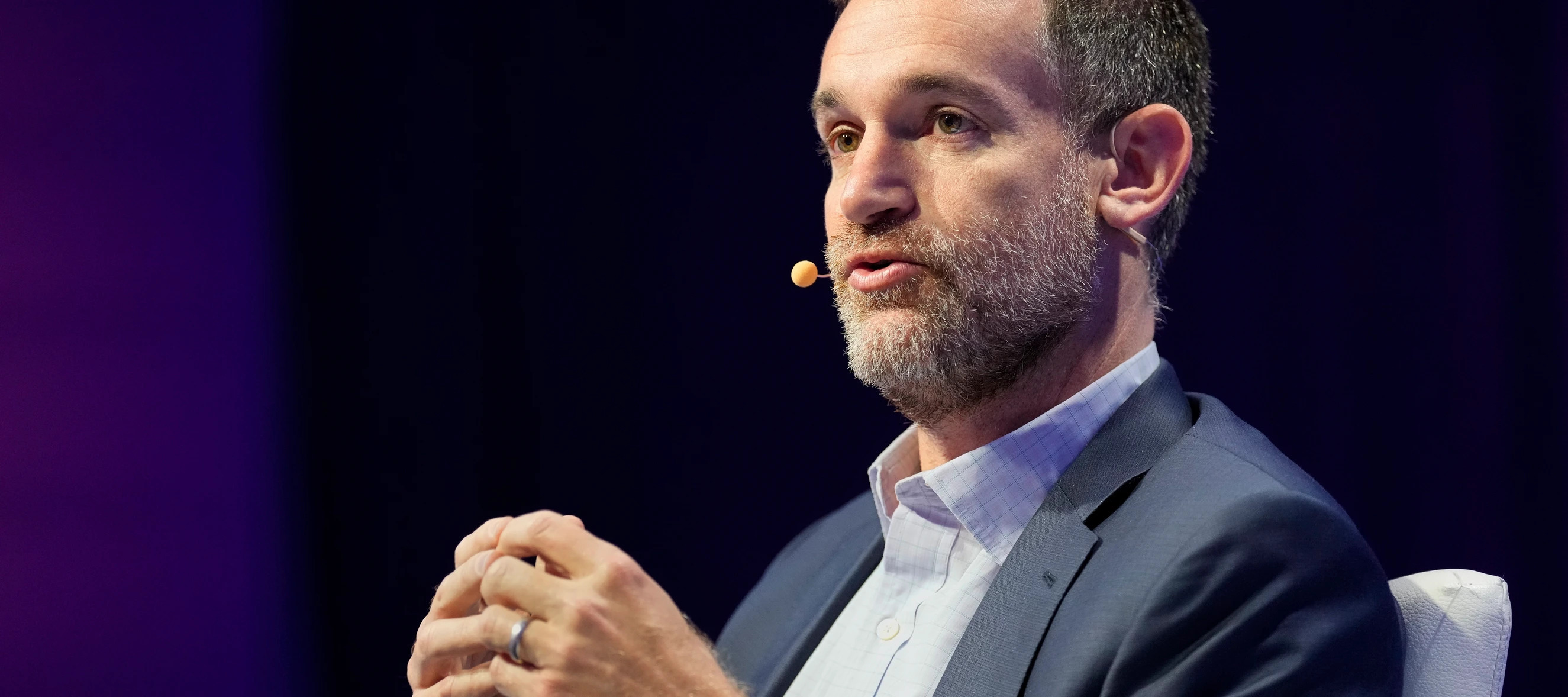 John Arnold at a talk