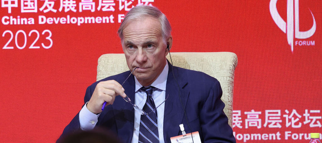 Ray Dalio at a panel talk