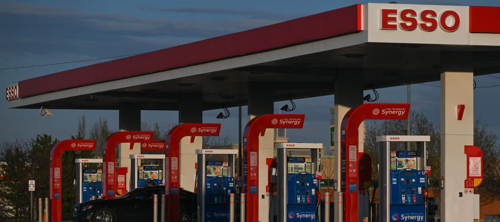 Photo of Esso gas station