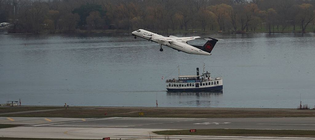 Billy Bishop Airport on the Toronto Islands