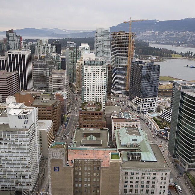 Downtown Vancouver British Columbia