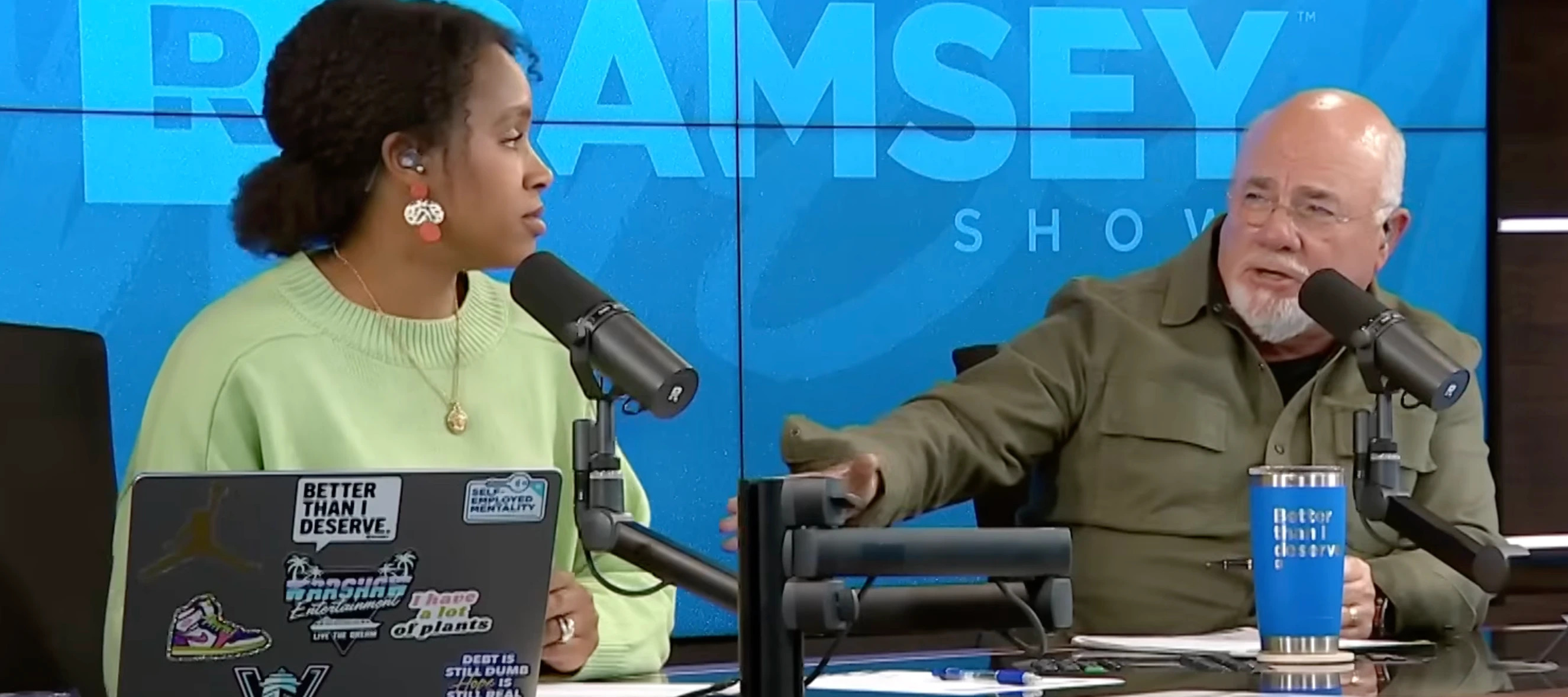 Dave Ramsey and Jade Warshaw