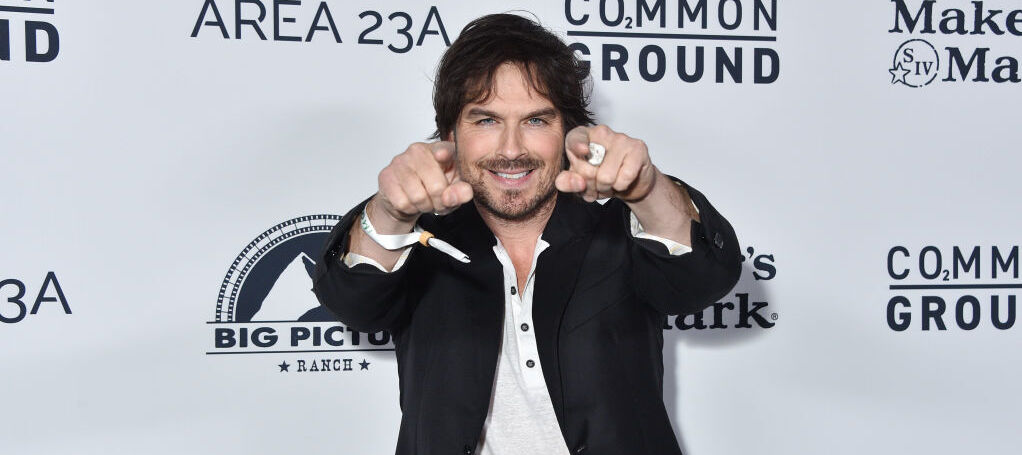 Ian Somerhalder on the red carpet