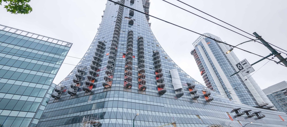Oakridge Mall Redevelopment construction at 41st street in Vancouver