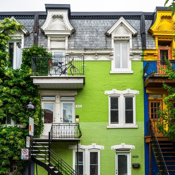 Green home in Montreal