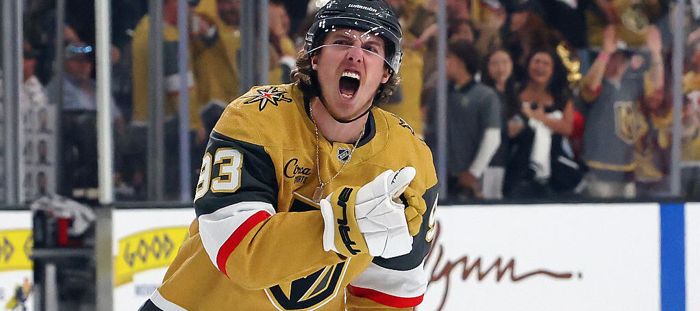 Mitch Marner of the Vegas Golden Knights