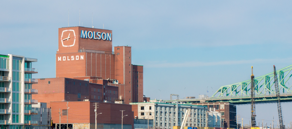 Molson brewery in Vancouver British Columbia