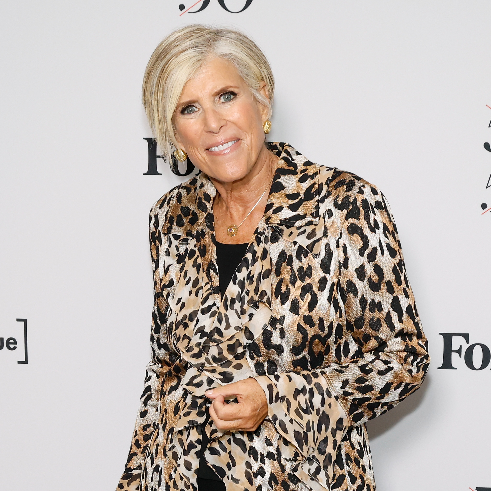 Suze Orman attends the Forbes and Mika Brzezinski 50 Over 50 Celebration at The Rainbow Room on October 25, 2024 in New York City