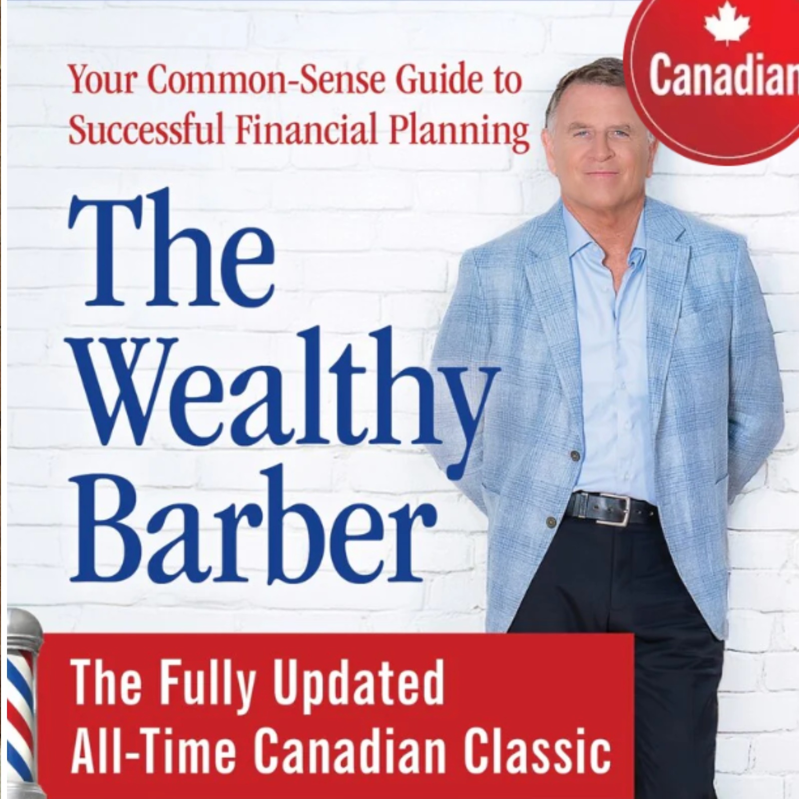 David Chilton at the Nikki Beach Pop-up in 2014 + Cover of The Wealthy Barber