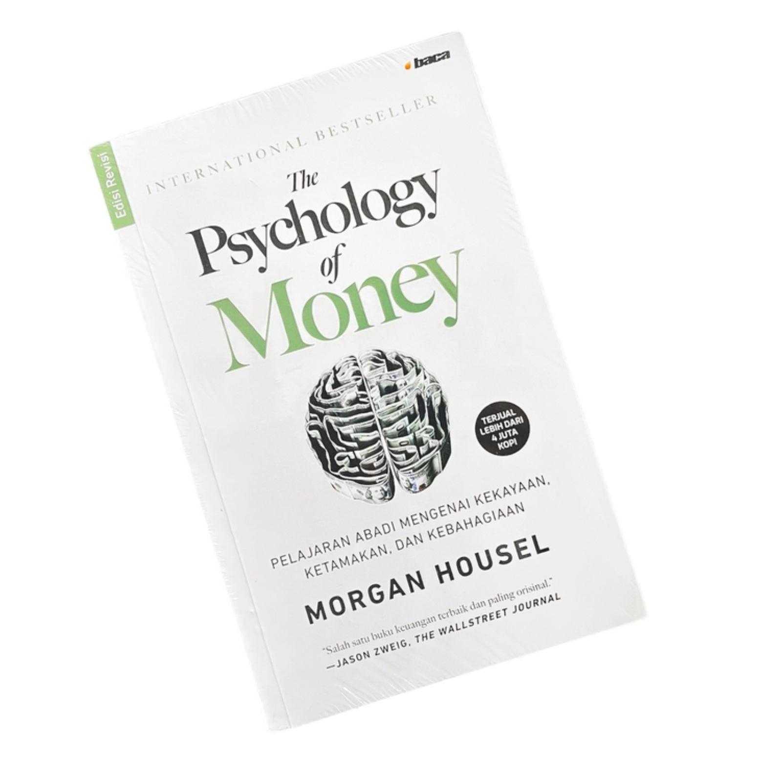 Cover of "The Psychology of Money" + Headshot of Morgan Housel