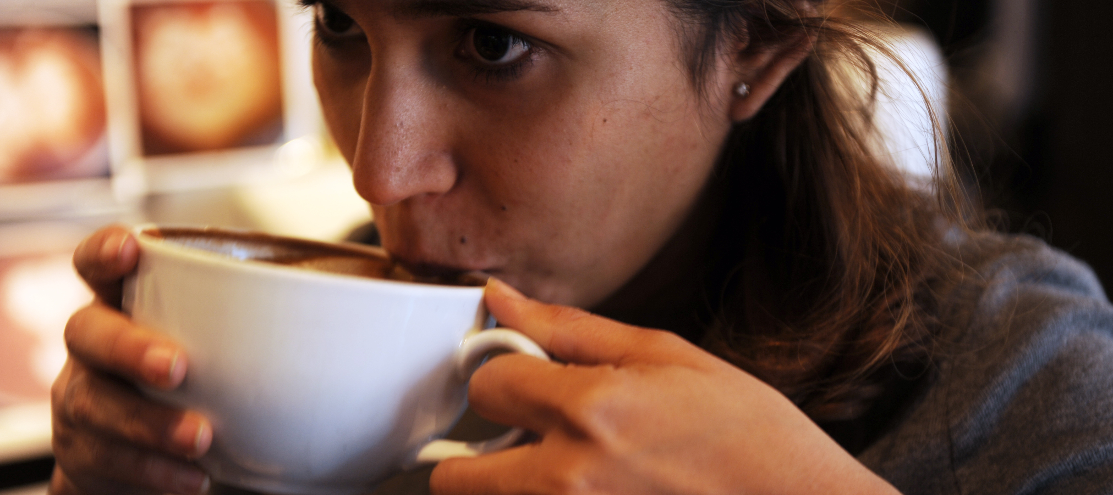 Enjoy a latte