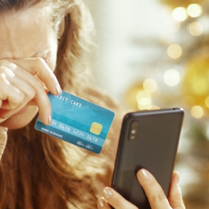Stress over missed credit card payment