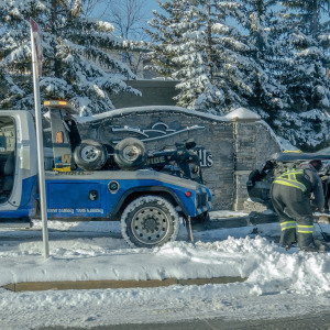 Car accident in Alberta