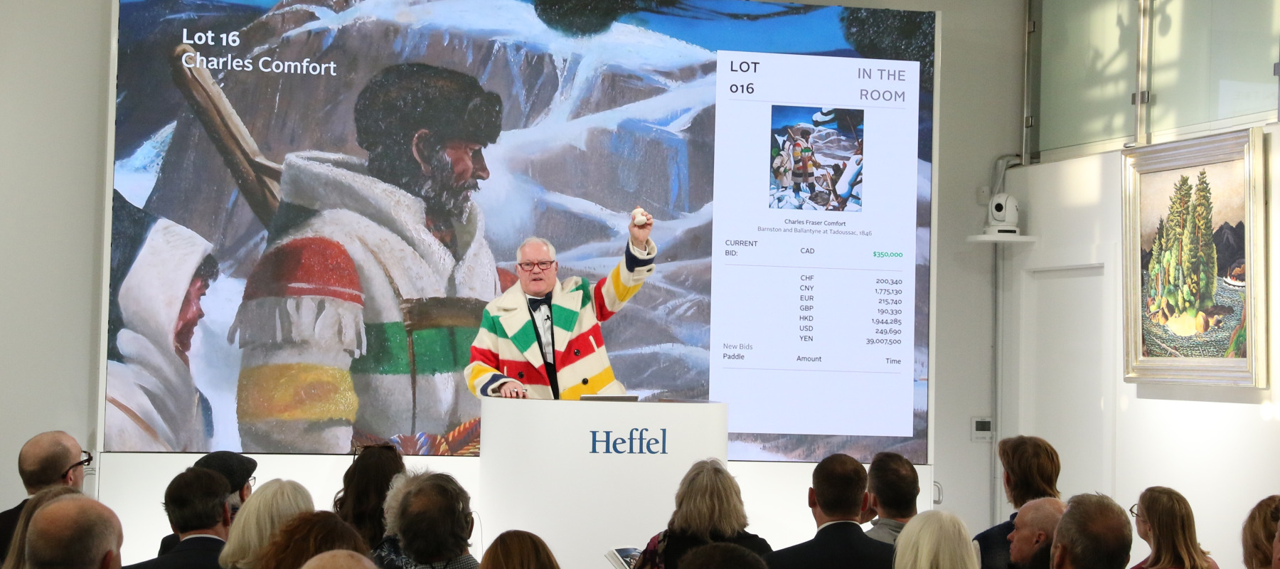 Heffel’s HBC live auction in November