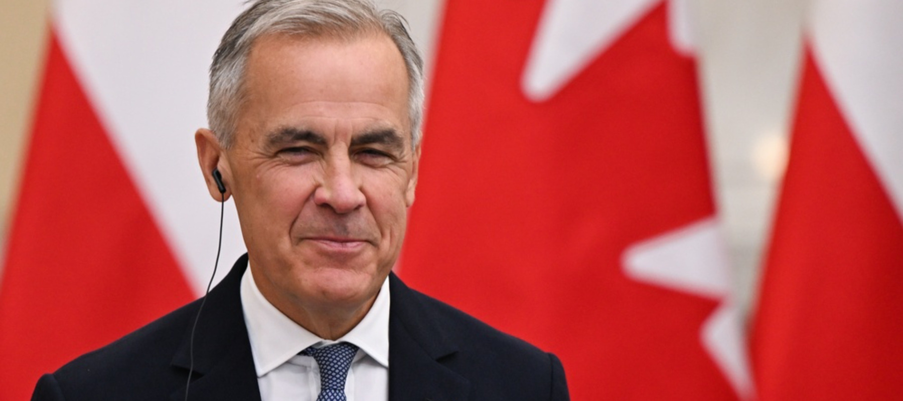 Canadian Prime Minister Mark Carney answering questions in Ottawa, 2026