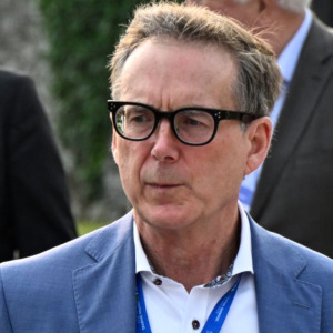 Tanker in the Strait of Hormuz, Feb 2026 + Bank of Canada Governor Tiff Macklem at the 2023 European Central Bank Forum on Central Banking