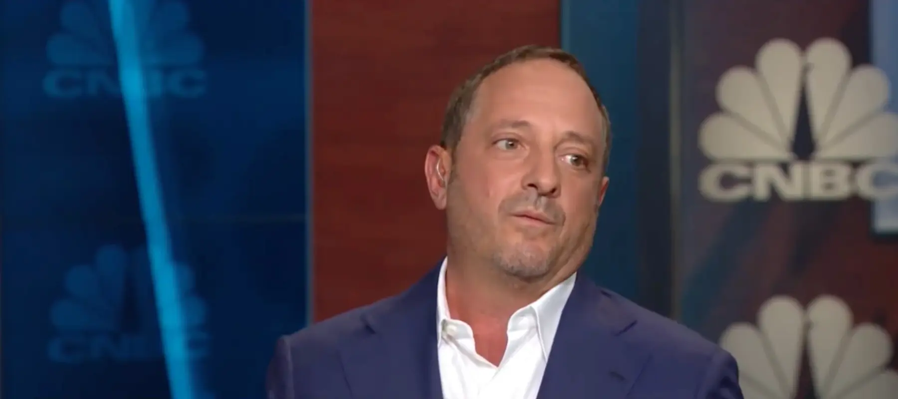 Man being interviewed on CNBC