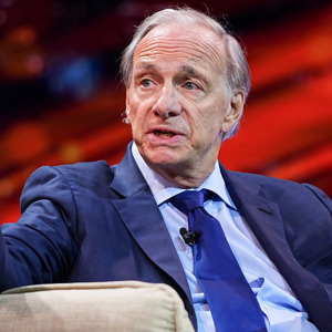 Ray Dalio speaking at a conference