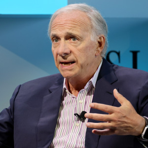 Ray Dalio speaking at an event