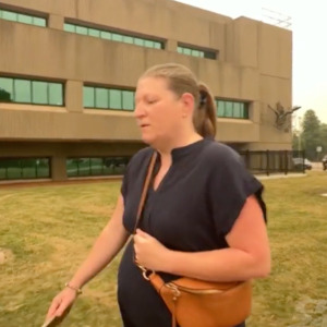Taylor Swift on tour + Screen capture of CP24 footage of Denise Tisor leaving court
