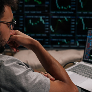 Stressed stock investor
