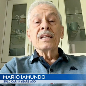 Mario Iamundo speaks to CTV News | Social media post of Classic Towing and Storage