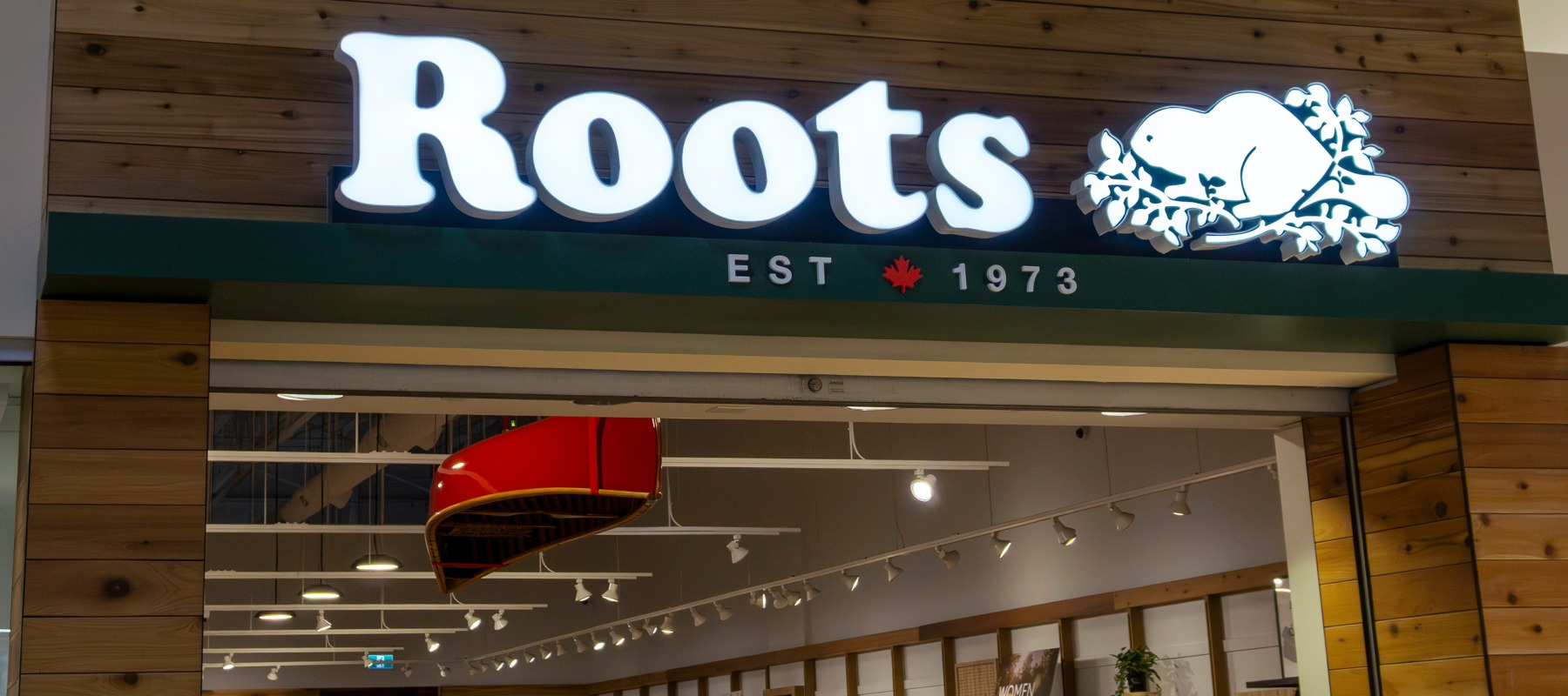 Roots storefront