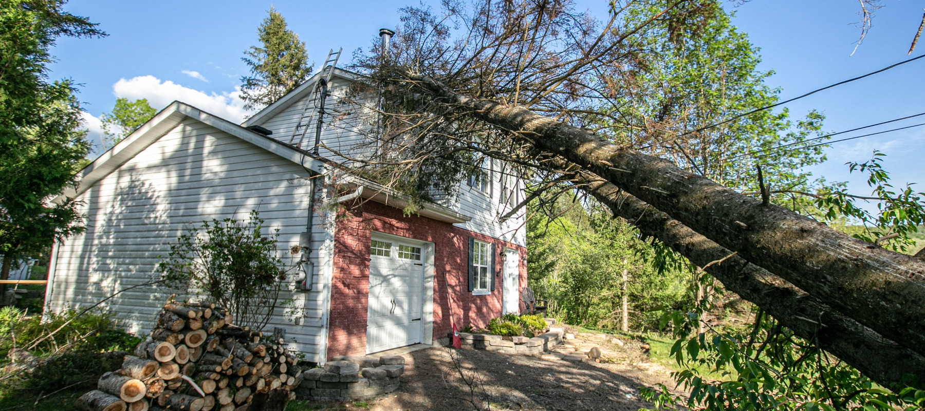 Saint-Hippolyte, Quebec storm in 2022