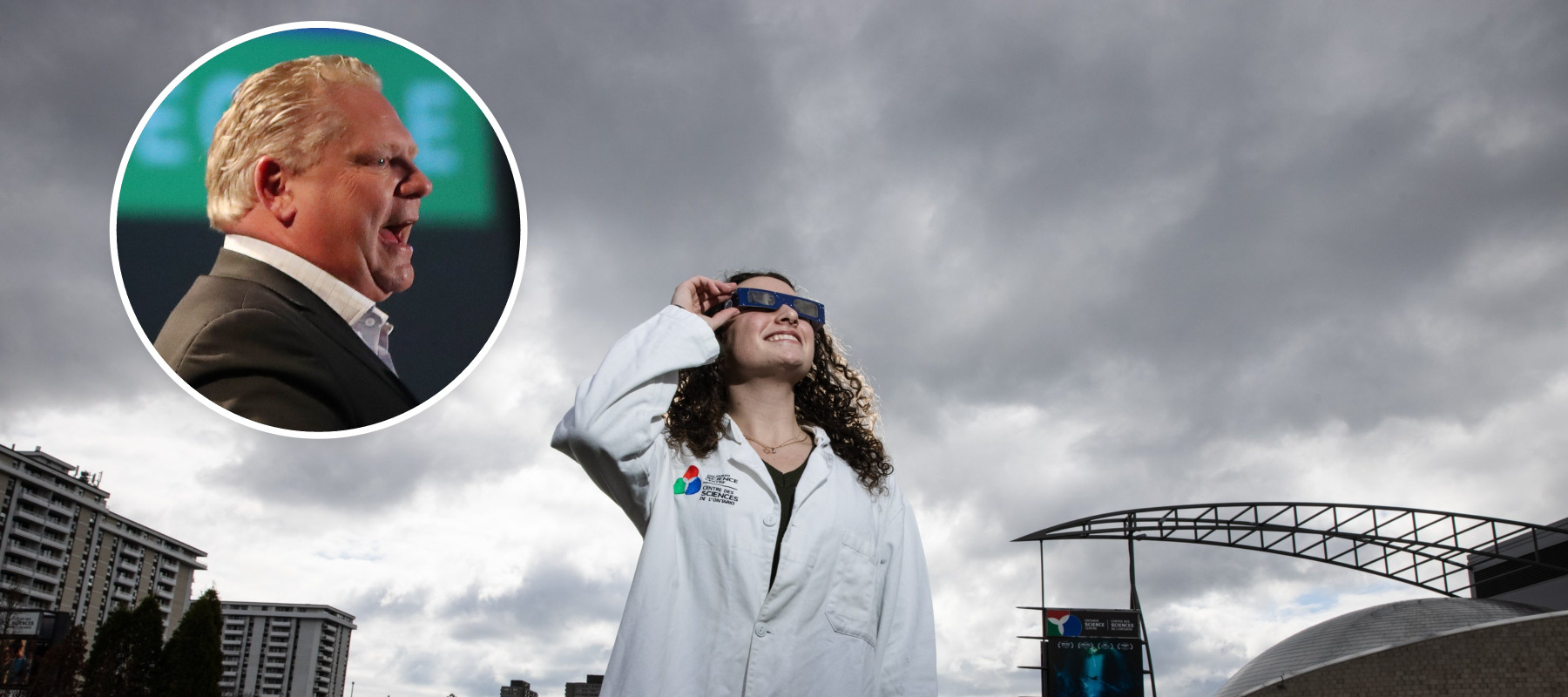 Daliah Bibas, Researcher-Programmer, Astronomy &amp; Space Sciences at the Ontario Science Centre and Doug Ford