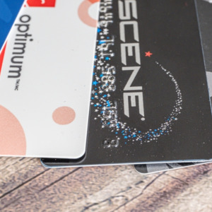 Loyalty cards including PC Optimum and Scene+