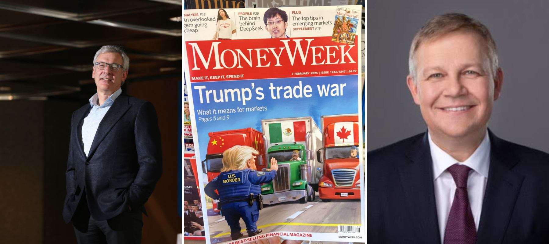 CEO of RBC Dave McKay + British magazine on Trump's trade wars + CEO of Scotiabank Scott Thomson