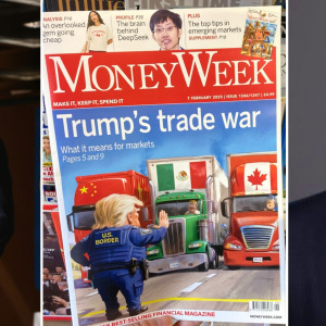 CEO of RBC Dave McKay + British magazine on Trump's trade wars + CEO of Scotiabank Scott Thomson