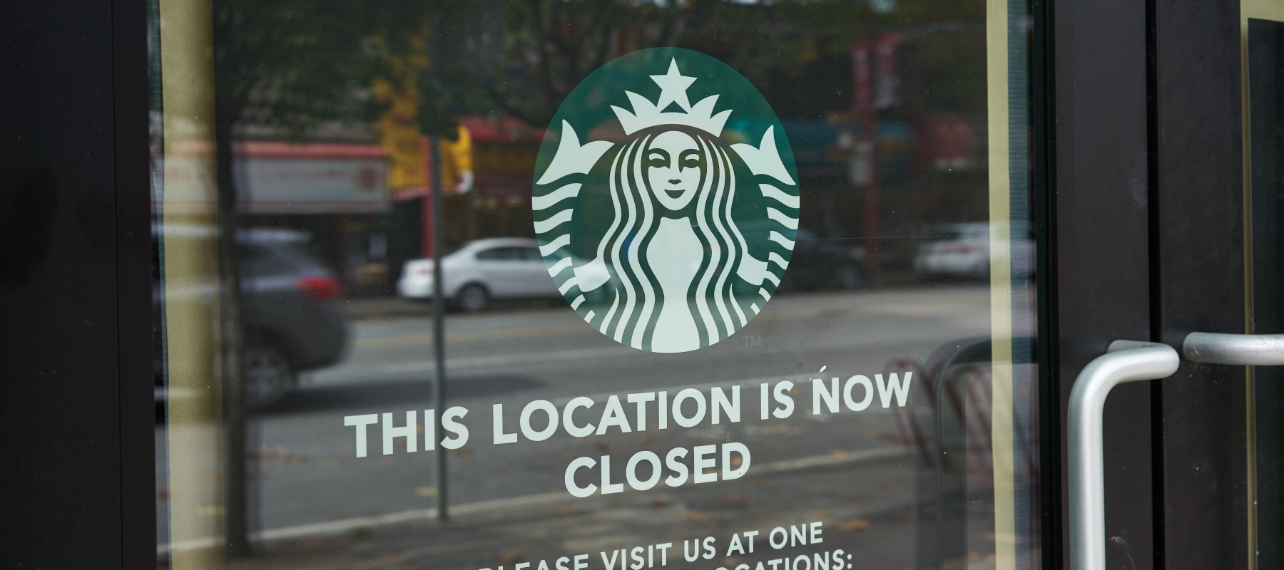 Permanently closed Starbucks location