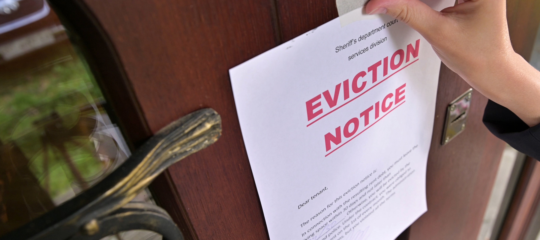 Evection notice