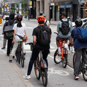 Toronto bike lanes