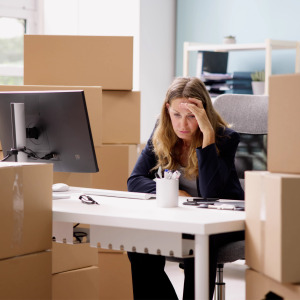 Laid off after moving