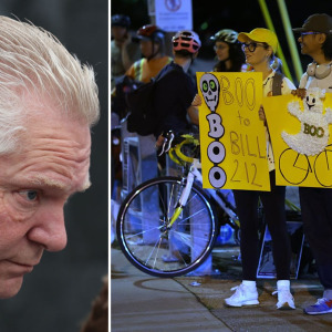 ON Premier Doug Ford at Remembrance Day 2022 + Protestors trying to save GTA bike lanes, Oct 13, 2026