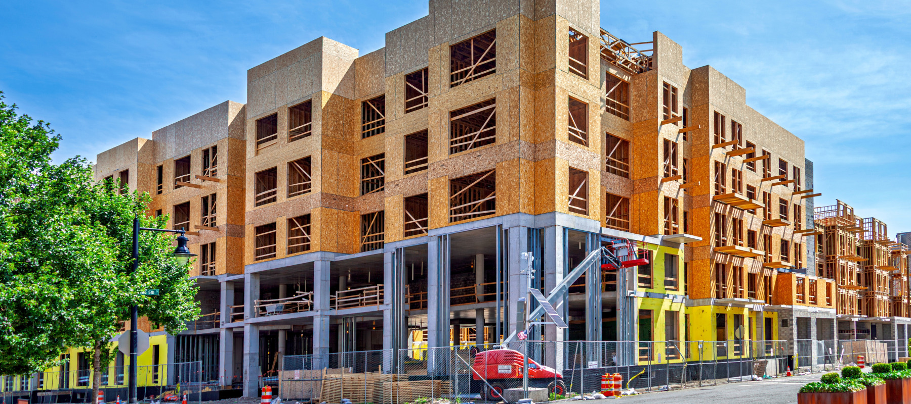 New rental buildings