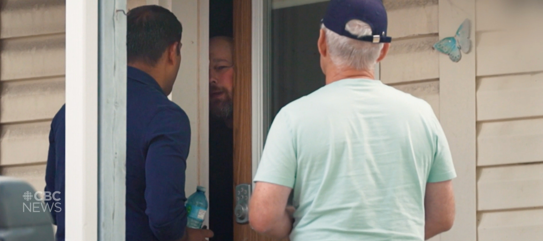Screenshot of CBC attempting to speak to Jonathon Pearce