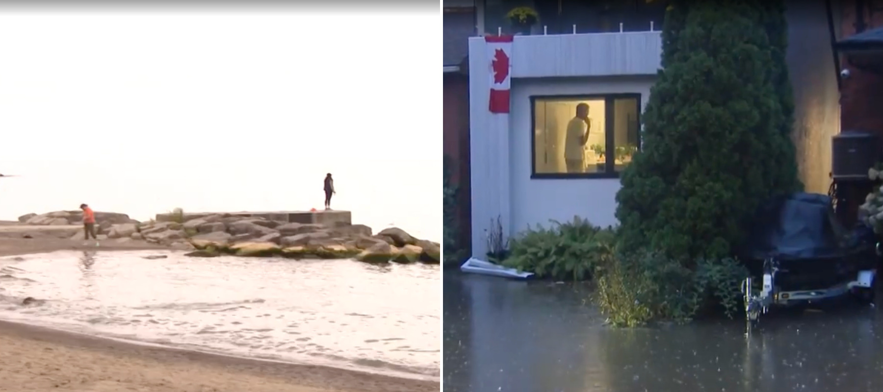 Flooding in Beaches area