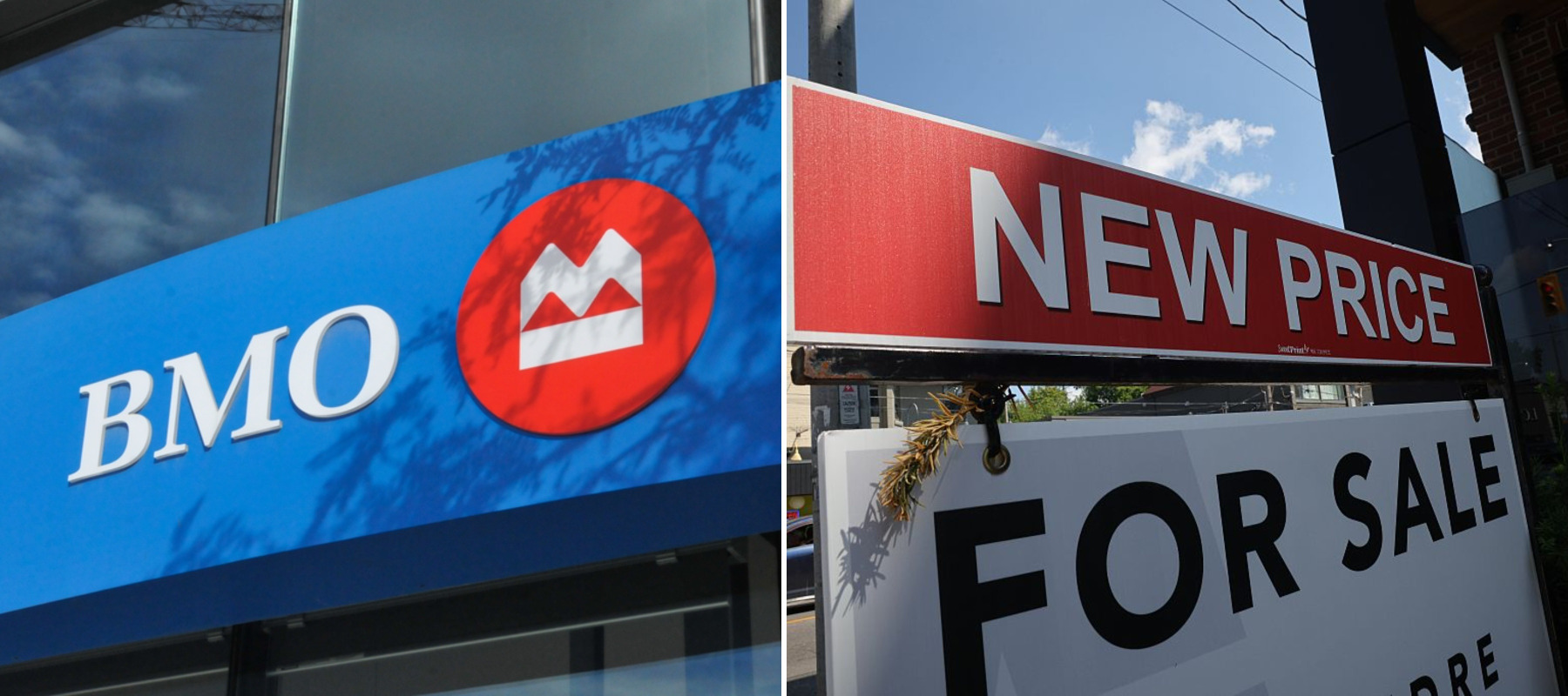 BMO logo and home for sale in Toronto