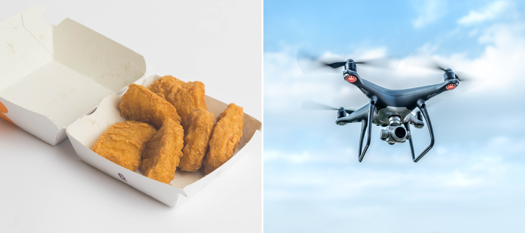 Drone McNugget order