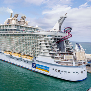 Royal Caribbean International Oasis of the Seas and Nova Scotia habor
