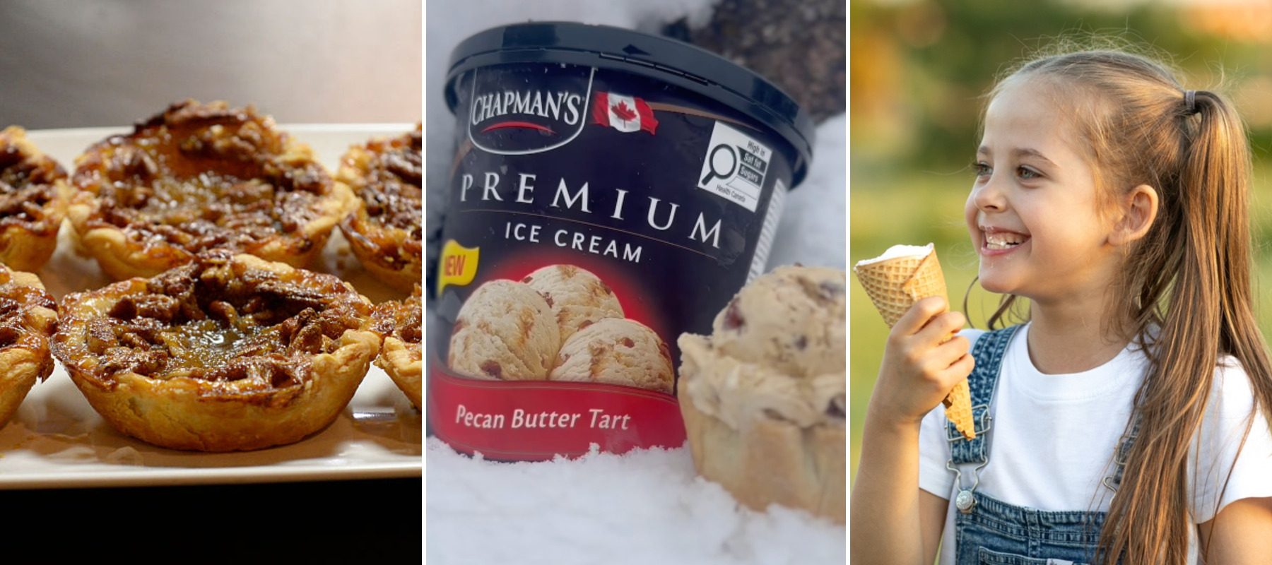 Chapman's award winning pecan butter tart ice cream