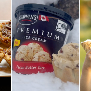 Chapman's award winning pecan butter tart ice cream